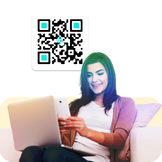 Screenshot of the app QR code system page